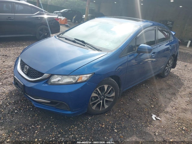46005711 :رقم المزاد ، 2HGFB2F81EH533802 vin ، 2014 Honda Civic Ex مزاد بيع