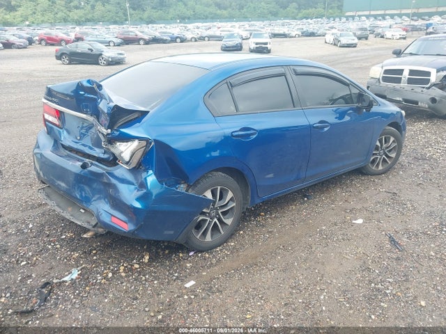 46005711 :رقم المزاد ، 2HGFB2F81EH533802 vin ، 2014 Honda Civic Ex مزاد بيع