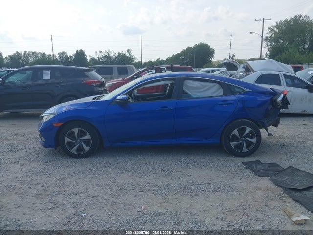 Aukcja sprzedaży 2019 Honda Civic Lx, vin: 19XFC2F6XKE017455, numer aukcji: 46005790