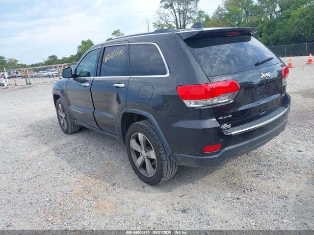 Продажа на аукционе авто 2016 Jeep Grand Cherokee Limited, vin: 1C4RJFBG5GC316956, номер лота: 46005840