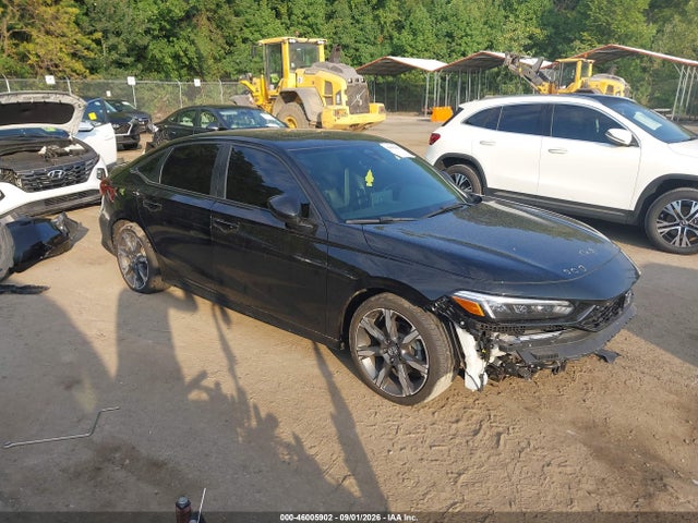 46005902 :رقم المزاد ، 2HGFE4F85SH308393 vin ، 2025 Honda Civic Hybrid Sport/sport Touring مزاد بيع