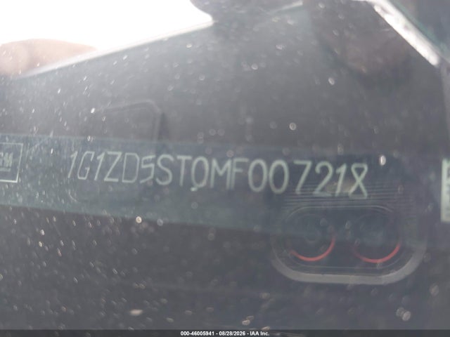 2021 Chevrolet Malibu Fwd Lt მანქანა იყიდება აუქციონზე, vin: 1G1ZD5ST0MF007218, აუქციონის ნომერი: 46005941