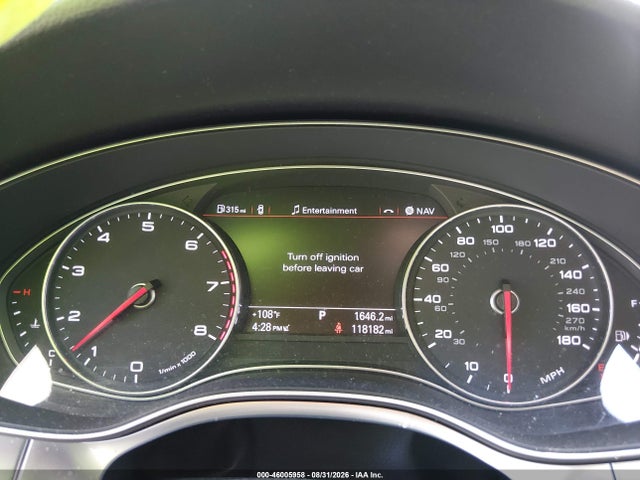 Aukcja sprzedaży 2014 Audi A7 3.0t Premium Plus, vin: WAUWGAFC3EN039492, numer aukcji: 46005958