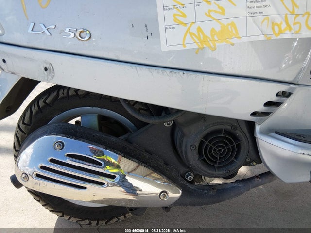 2007 Vespa Lx 150 მანქანა იყიდება აუქციონზე, vin: ZAPM448F275006304, აუქციონის ნომერი: 46006014