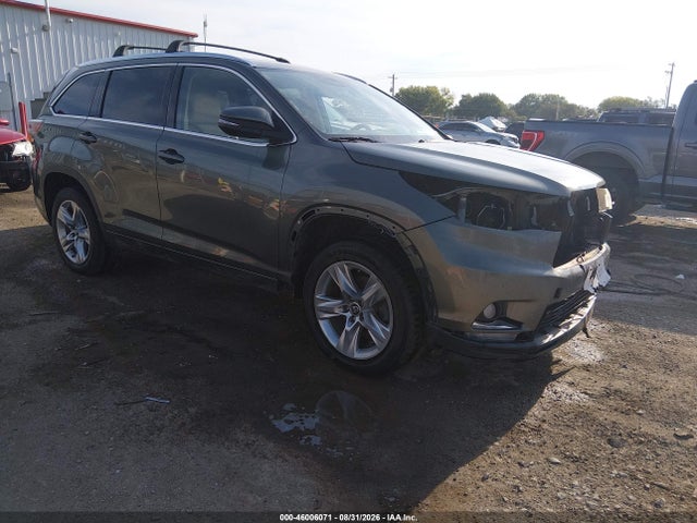 Продажа на аукционе авто 2016 Toyota Highlander Limited V6, vin: 5TDYKRFH7GS156669, номер лота: 46006071