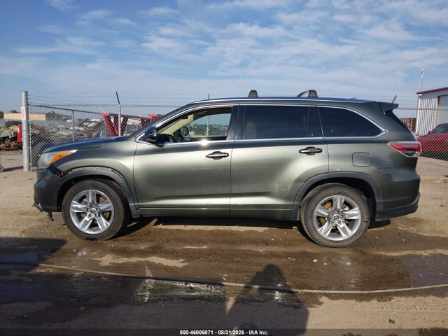 46006071 :رقم المزاد ، 5TDYKRFH7GS156669 vin ، 2016 Toyota Highlander Limited V6 مزاد بيع