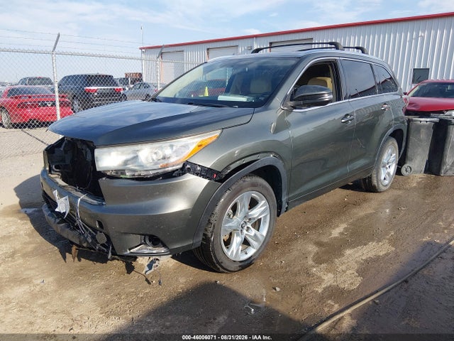 46006071 :رقم المزاد ، 5TDYKRFH7GS156669 vin ، 2016 Toyota Highlander Limited V6 مزاد بيع