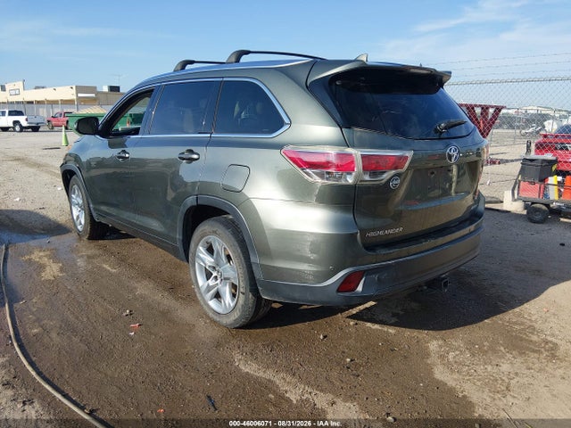 46006071 :رقم المزاد ، 5TDYKRFH7GS156669 vin ، 2016 Toyota Highlander Limited V6 مزاد بيع