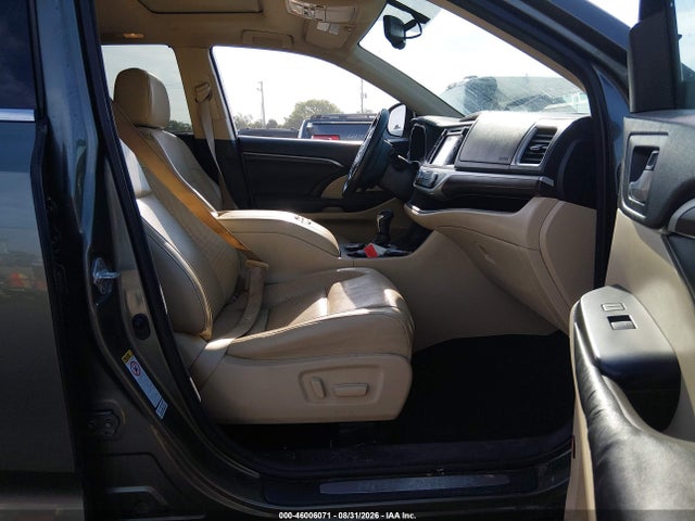 46006071 :رقم المزاد ، 5TDYKRFH7GS156669 vin ، 2016 Toyota Highlander Limited V6 مزاد بيع