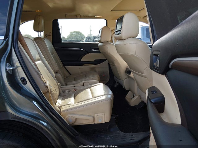 46006071 :رقم المزاد ، 5TDYKRFH7GS156669 vin ، 2016 Toyota Highlander Limited V6 مزاد بيع