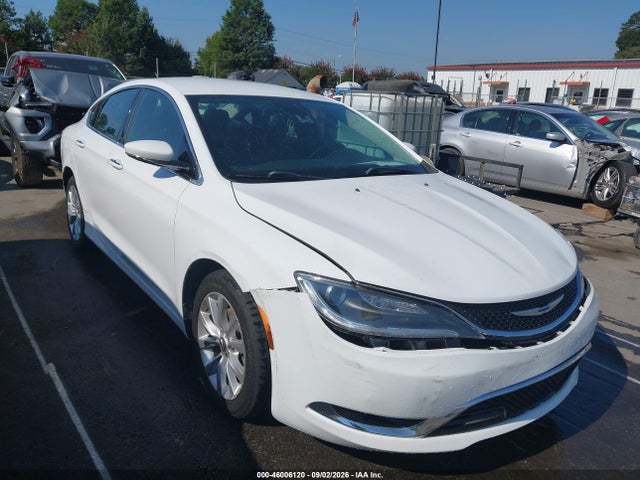 2015 Chrysler 200 C მანქანა იყიდება აუქციონზე, vin: 1C3CCCCB3FN592433, აუქციონის ნომერი: 46006120