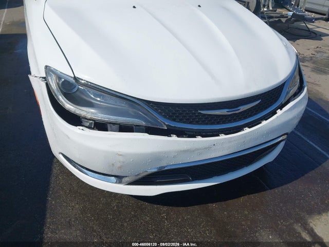 2015 Chrysler 200 C მანქანა იყიდება აუქციონზე, vin: 1C3CCCCB3FN592433, აუქციონის ნომერი: 46006120