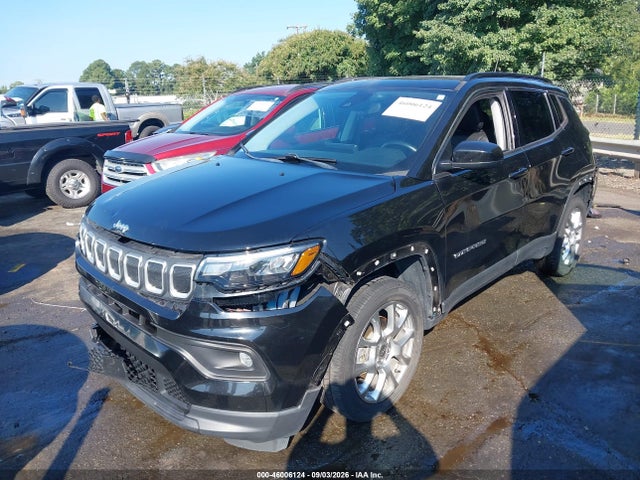 Aukcja sprzedaży 2022 Jeep Compass Latitude Lux 4x4, vin: 3C4NJDFB5NT126545, numer aukcji: 46006124