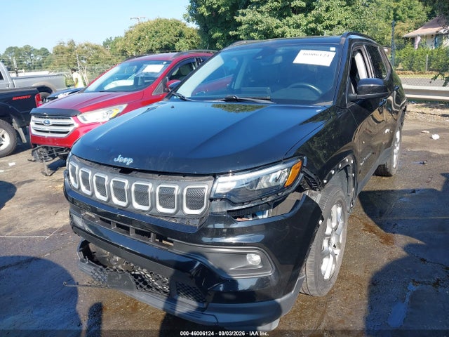 Aukcja sprzedaży 2022 Jeep Compass Latitude Lux 4x4, vin: 3C4NJDFB5NT126545, numer aukcji: 46006124