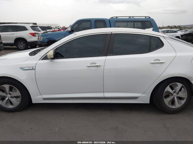2015 Kia Optima Hybrid მანქანა იყიდება აუქციონზე, vin: KNAGM4AD1F5083880, აუქციონის ნომერი: 46006193