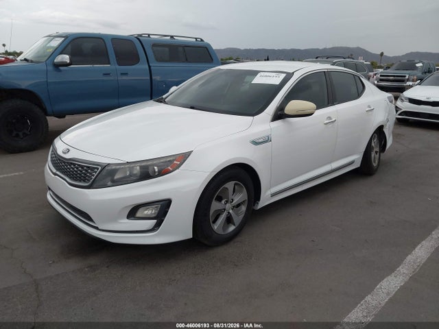 2015 Kia Optima Hybrid მანქანა იყიდება აუქციონზე, vin: KNAGM4AD1F5083880, აუქციონის ნომერი: 46006193