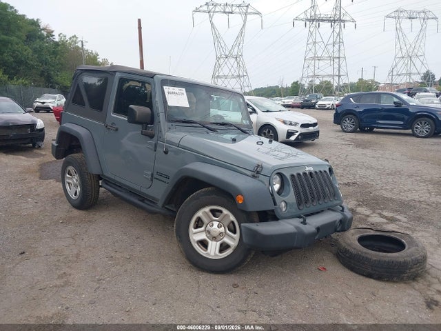 46006229 :رقم المزاد ، 1C4AJWAG6FL730552 vin ، 2015 Jeep Wrangler Sport مزاد بيع