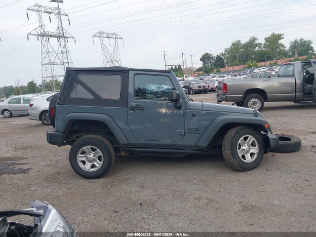 46006229 :رقم المزاد ، 1C4AJWAG6FL730552 vin ، 2015 Jeep Wrangler Sport مزاد بيع