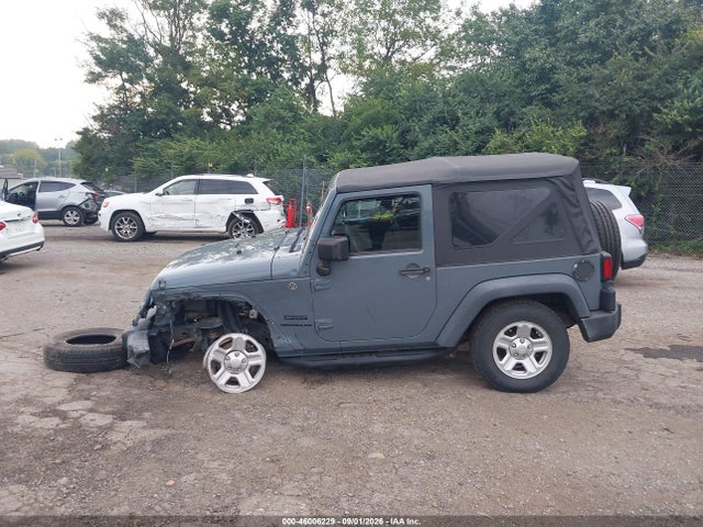 46006229 :رقم المزاد ، 1C4AJWAG6FL730552 vin ، 2015 Jeep Wrangler Sport مزاد بيع