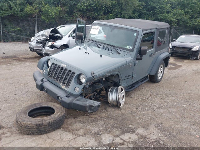 46006229 :رقم المزاد ، 1C4AJWAG6FL730552 vin ، 2015 Jeep Wrangler Sport مزاد بيع