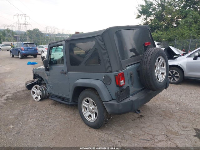 46006229 :رقم المزاد ، 1C4AJWAG6FL730552 vin ، 2015 Jeep Wrangler Sport مزاد بيع