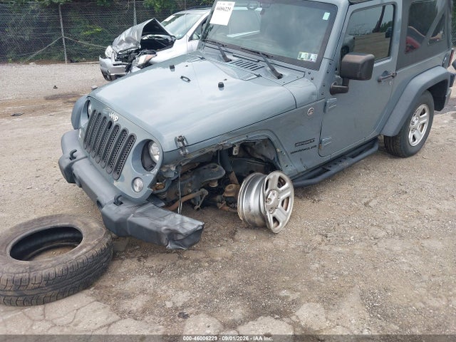 46006229 :رقم المزاد ، 1C4AJWAG6FL730552 vin ، 2015 Jeep Wrangler Sport مزاد بيع