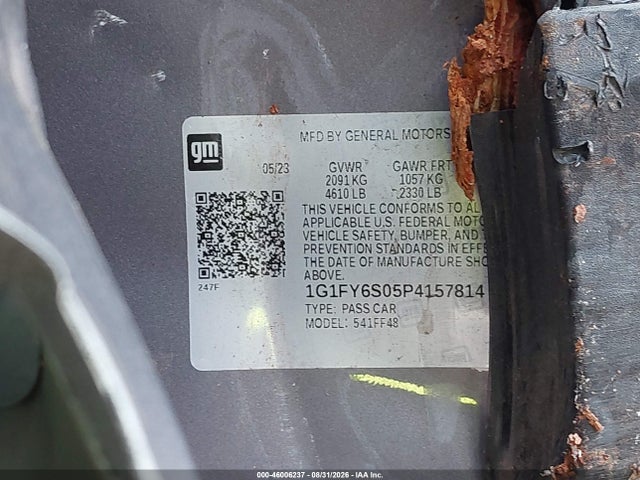 1G1FY6S05P4157814 Chevrolet Bolt Euv Fwd Lt
