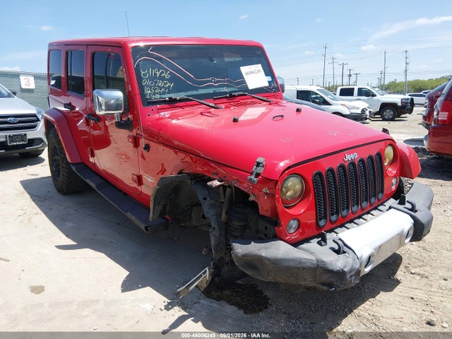 2014 Jeep Wrangler Unlimited Sahara მანქანა იყიდება აუქციონზე, vin: 1C4BJWEG8EL105244, აუქციონის ნომერი: 46006249