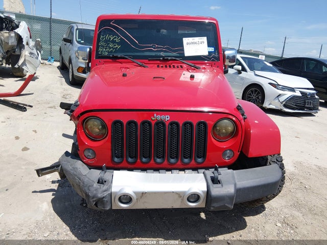 2014 Jeep Wrangler Unlimited Sahara მანქანა იყიდება აუქციონზე, vin: 1C4BJWEG8EL105244, აუქციონის ნომერი: 46006249