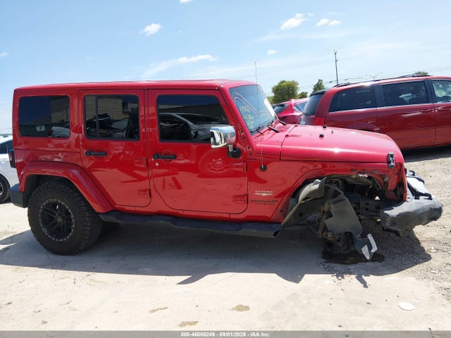 2014 Jeep Wrangler Unlimited Sahara მანქანა იყიდება აუქციონზე, vin: 1C4BJWEG8EL105244, აუქციონის ნომერი: 46006249