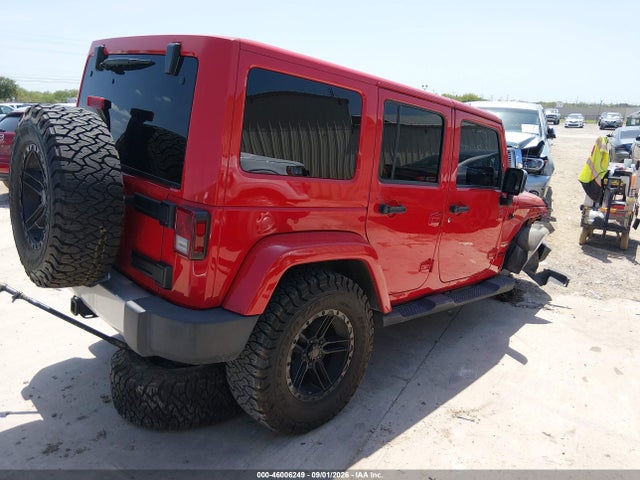 2014 Jeep Wrangler Unlimited Sahara მანქანა იყიდება აუქციონზე, vin: 1C4BJWEG8EL105244, აუქციონის ნომერი: 46006249