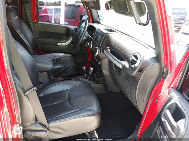 2014 Jeep Wrangler Unlimited Sahara მანქანა იყიდება აუქციონზე, vin: 1C4BJWEG8EL105244, აუქციონის ნომერი: 46006249