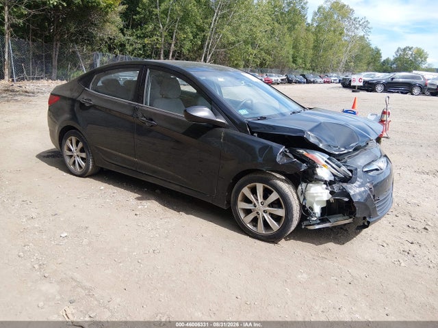 2013 Hyundai Accent Gls მანქანა იყიდება აუქციონზე, vin: KMHCU4AE0DU577432, აუქციონის ნომერი: 46006331
