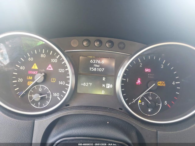 Продажа на аукционе авто 2009 Mercedes-benz Ml 320 Bluetec 4matic, vin: 4JGBB25E79A490653, номер лота: 46006332