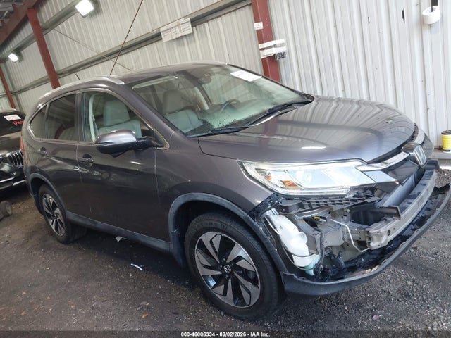 46006334 :رقم المزاد ، 5J6RM3H90GL003273 vin ، 2016 Honda Cr-v Touring مزاد بيع