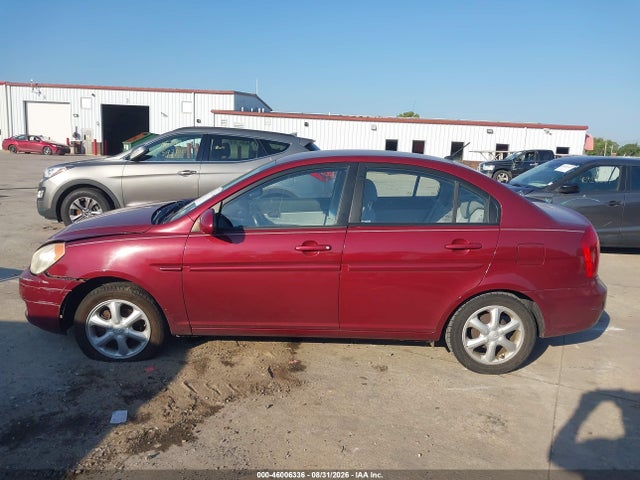 Aukcja sprzedaży 2008 Hyundai Accent Gls, vin: KMHCN46C48U178601, numer aukcji: 46006336