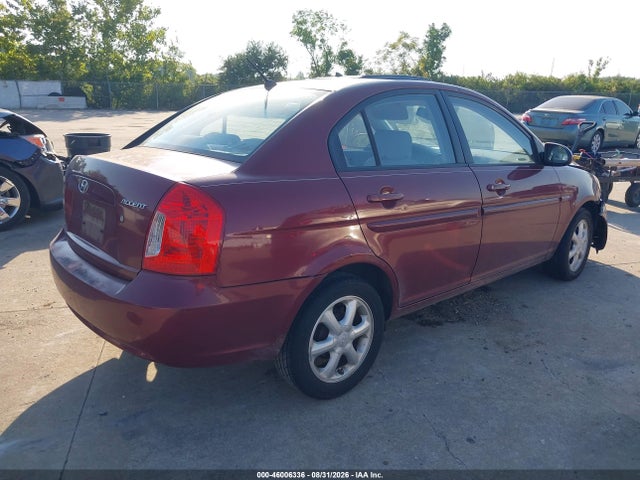 Aukcja sprzedaży 2008 Hyundai Accent Gls, vin: KMHCN46C48U178601, numer aukcji: 46006336