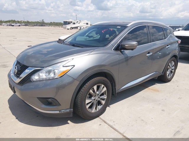 5N1AZ2MHXFN262461 Nissan MURANO SL