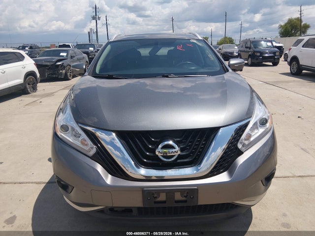 5N1AZ2MHXFN262461 Nissan MURANO SL