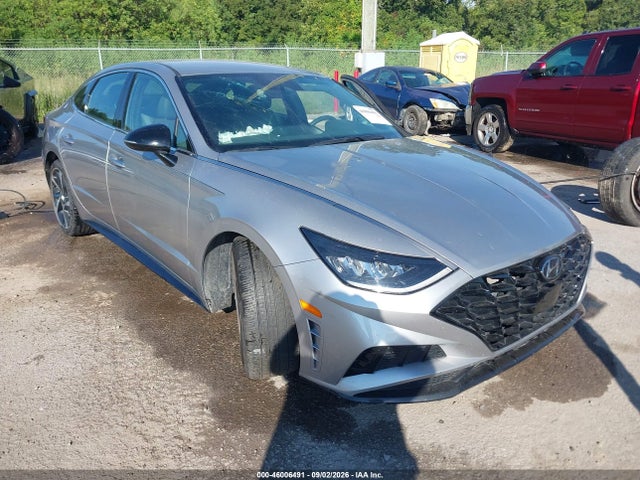 2021 Hyundai Sonata Sel Plus მანქანა იყიდება აუქციონზე, vin: 5NPEJ4J29MH083091, აუქციონის ნომერი: 46006491