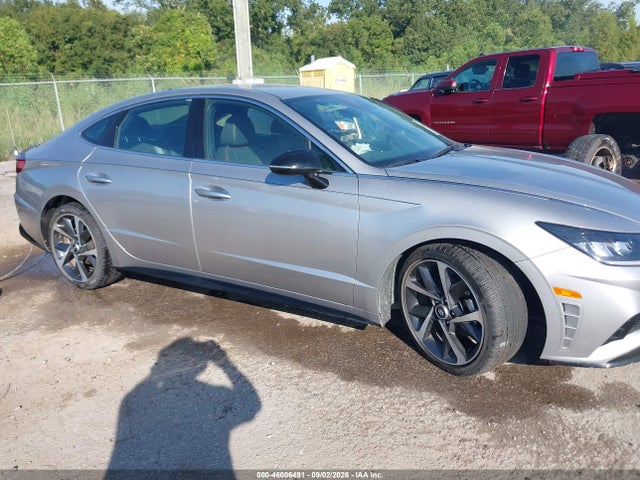 2021 Hyundai Sonata Sel Plus მანქანა იყიდება აუქციონზე, vin: 5NPEJ4J29MH083091, აუქციონის ნომერი: 46006491