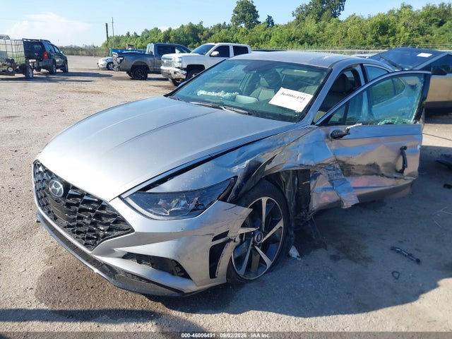 2021 Hyundai Sonata Sel Plus მანქანა იყიდება აუქციონზე, vin: 5NPEJ4J29MH083091, აუქციონის ნომერი: 46006491
