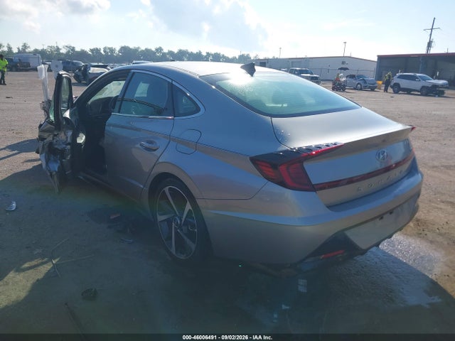2021 Hyundai Sonata Sel Plus მანქანა იყიდება აუქციონზე, vin: 5NPEJ4J29MH083091, აუქციონის ნომერი: 46006491