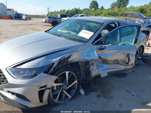 2021 Hyundai Sonata Sel Plus მანქანა იყიდება აუქციონზე, vin: 5NPEJ4J29MH083091, აუქციონის ნომერი: 46006491