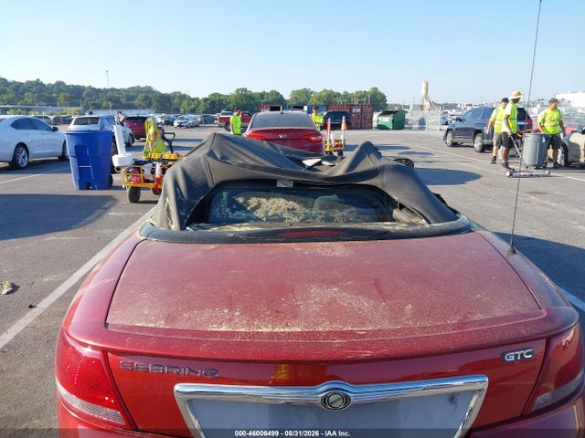 2006 Chrysler Sebring Gtc მანქანა იყიდება აუქციონზე, vin: 1C3EL75R26N182975, აუქციონის ნომერი: 46006499