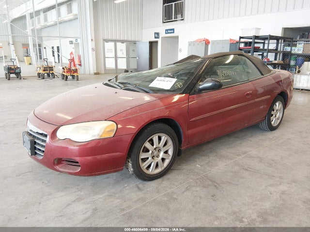 2006 Chrysler Sebring Gtc მანქანა იყიდება აუქციონზე, vin: 1C3EL75R26N182975, აუქციონის ნომერი: 46006499