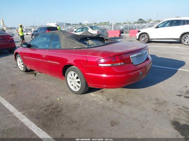 2006 Chrysler Sebring Gtc მანქანა იყიდება აუქციონზე, vin: 1C3EL75R26N182975, აუქციონის ნომერი: 46006499