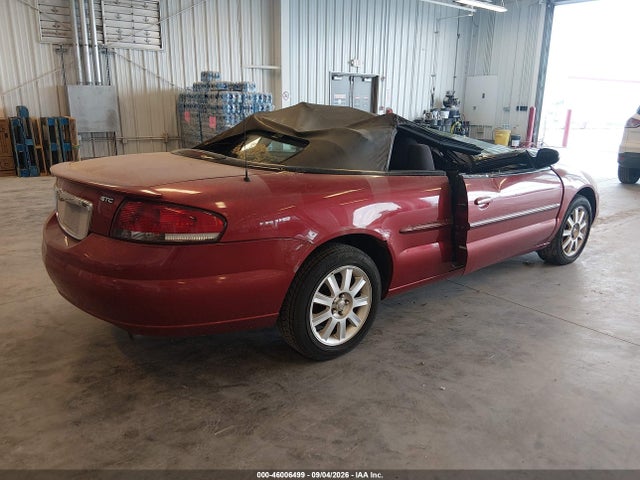 2006 Chrysler Sebring Gtc მანქანა იყიდება აუქციონზე, vin: 1C3EL75R26N182975, აუქციონის ნომერი: 46006499