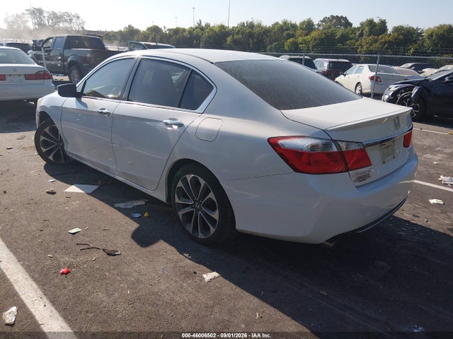 46006502 :رقم المزاد ، 1HGCR2F56FA199500 vin ، 2015 Honda Accord Sport مزاد بيع