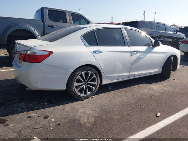 46006502 :رقم المزاد ، 1HGCR2F56FA199500 vin ، 2015 Honda Accord Sport مزاد بيع